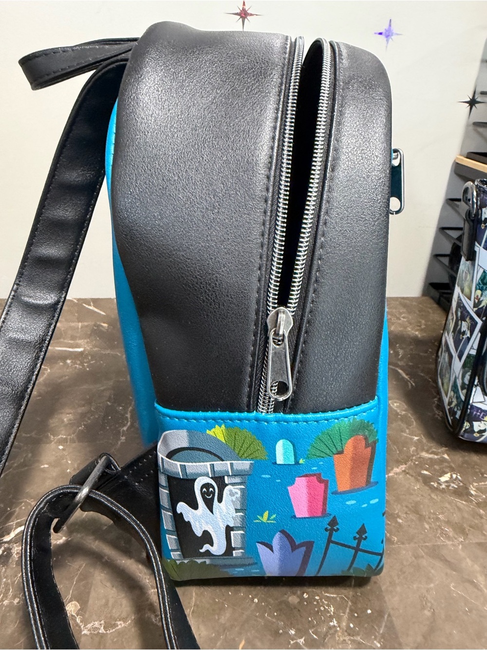 Loungefly Disney The Haunted Mansion Mini Backpack - Picture 3 of 7